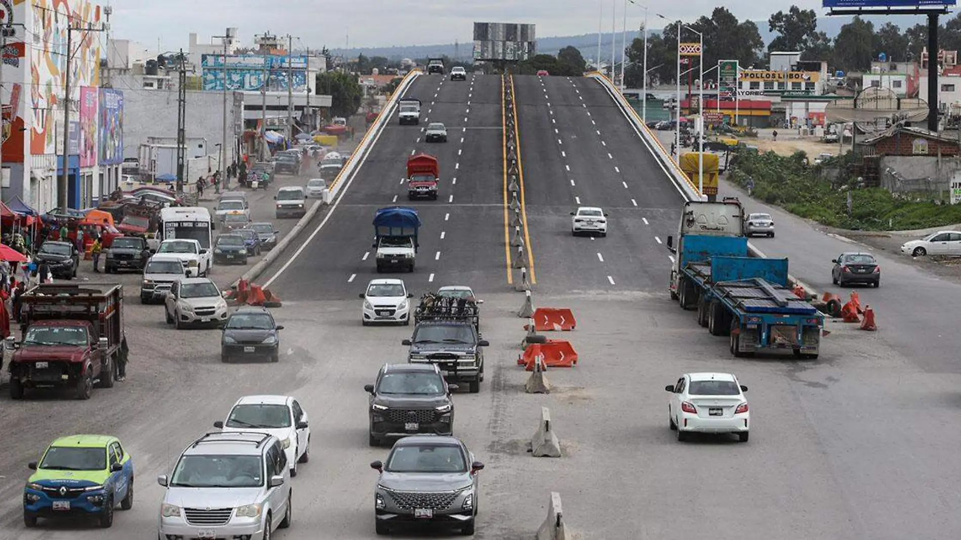 El distribuidor vial de la Central de Abasto sería inaugurado el próximo 10 de octubre